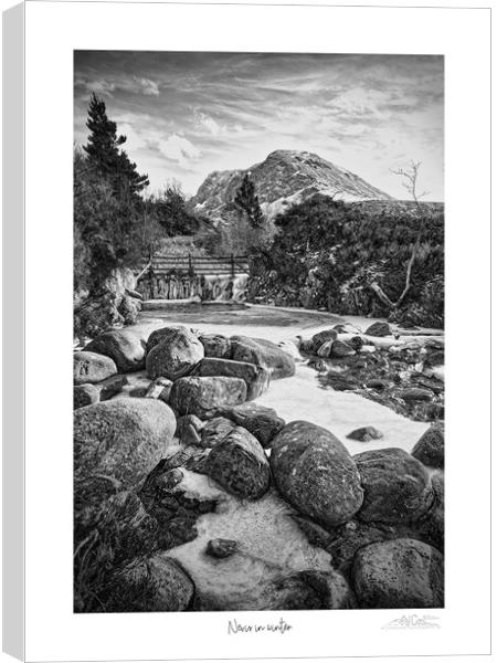 Nevis in winter Canvas Print by JC studios LRPS ARPS