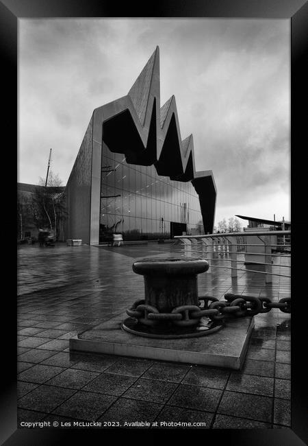 The Transport Museum Glasgow Framed Print by Les McLuckie
