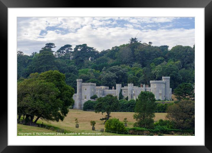 Caerhays Castle Framed Mounted Print by Paul Chambers