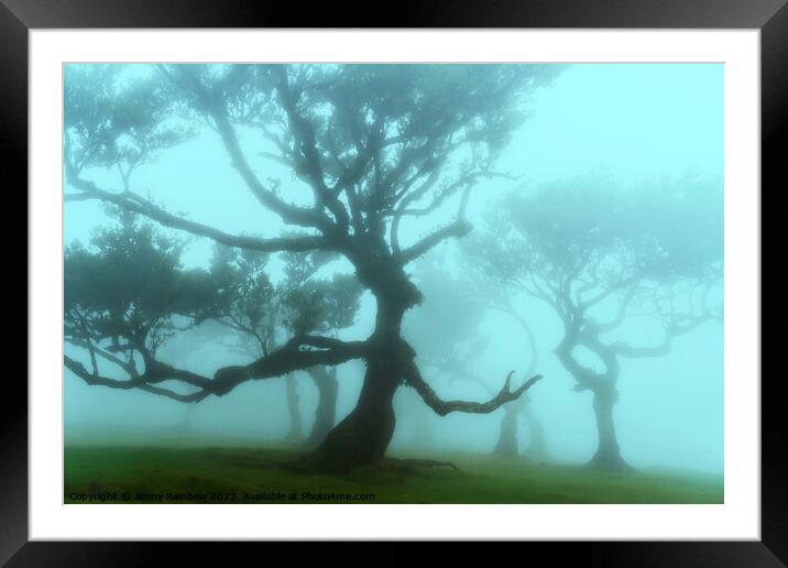 The Valley of Lost Souls - Forest Queen Framed Mounted Print by Jenny Rainbow