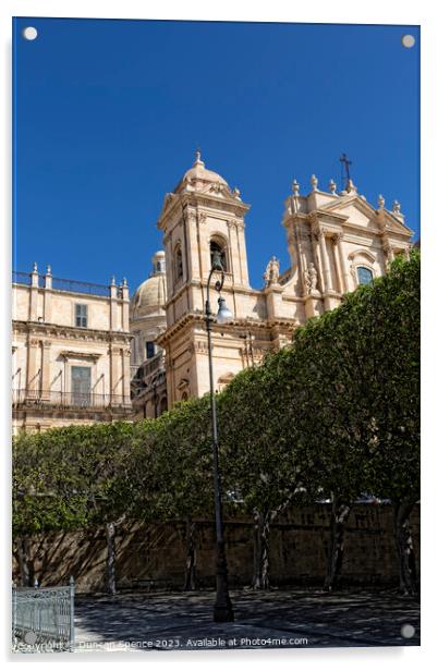 Noto Cathedral Acrylic by Duncan Spence
