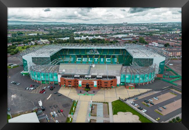Celtic Park Framed Print by Apollo Aerial Photography