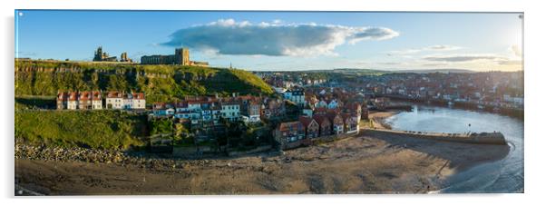 Whitby North Yorkshire Acrylic by Apollo Aerial Photography