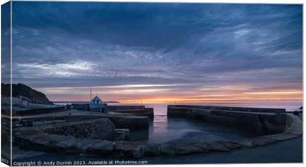 Charlestown Sunrise 3 Canvas Print by Andy Durnin