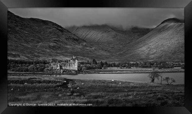 Kilchern Castle Framed Print by Duncan Spence