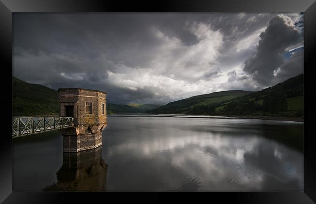 Talybont reservoir Framed Print by Creative Photography Wales