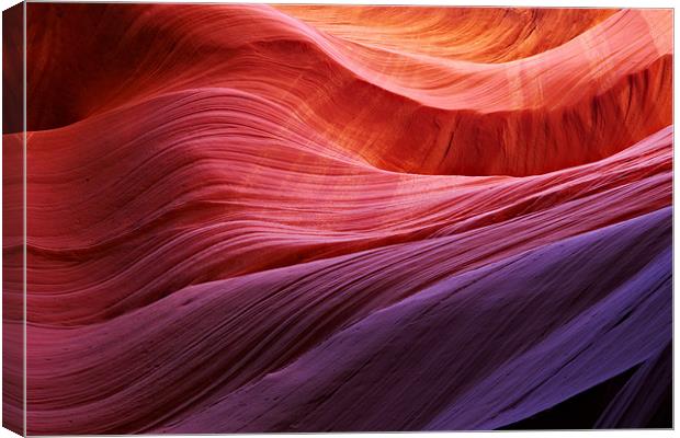 Antelope Canyon Canvas Print by Sharpimage NET