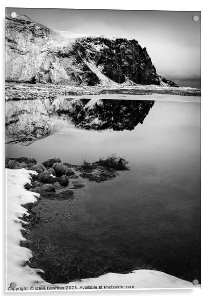 Stóra Dímon Reflection Acrylic by Dave Bowman