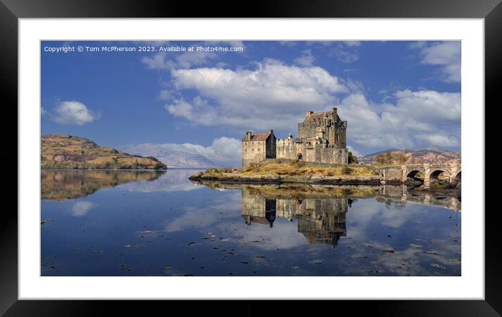 Eilean Donan Castle Scotland Framed Mounted Print by Tom McPherson