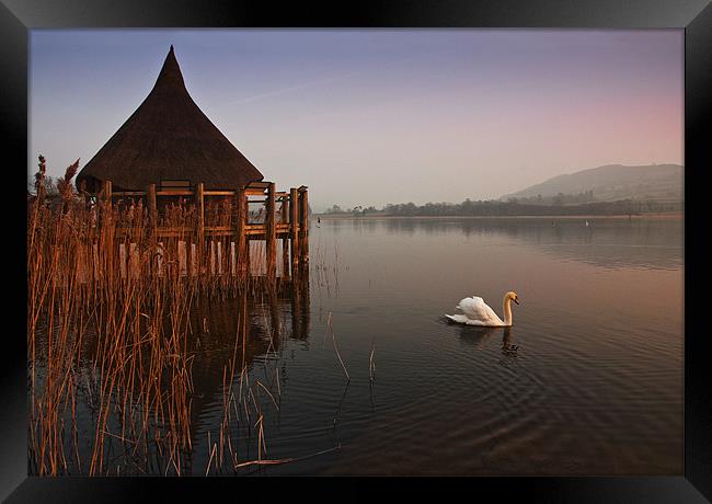Llangorse Lake Framed Print by Creative Photography Wales
