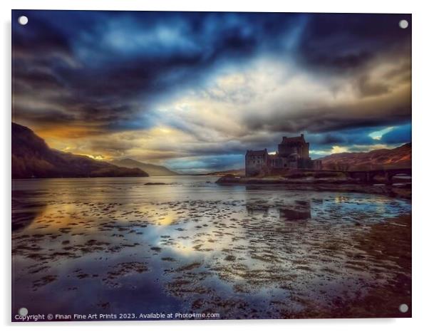 Eilean Donan Castle Acrylic by Aj’s Images