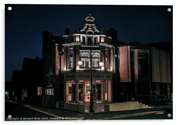 Hyde Park Cinema - Leeds Acrylic by Richard Perks