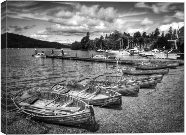 Bowness on Windermere  Canvas Print by Darren Galpin