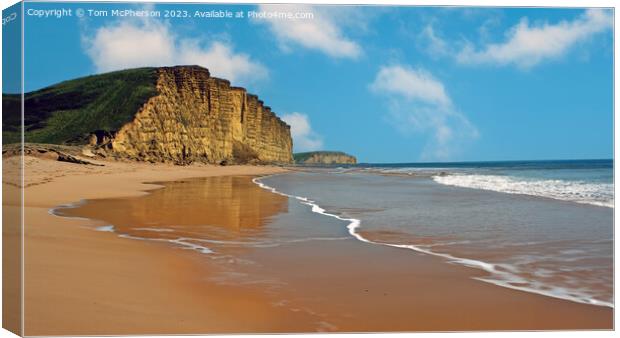 West Bay Beach Canvas Print by Tom McPherson