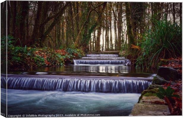 Waterfall  Canvas Print by Infallible Photography