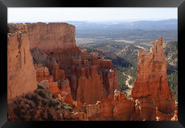 Bryce Canyon National Park Framed Print by Arun 