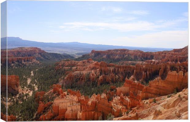 Bryce Canyon National Park Canvas Print by Arun 