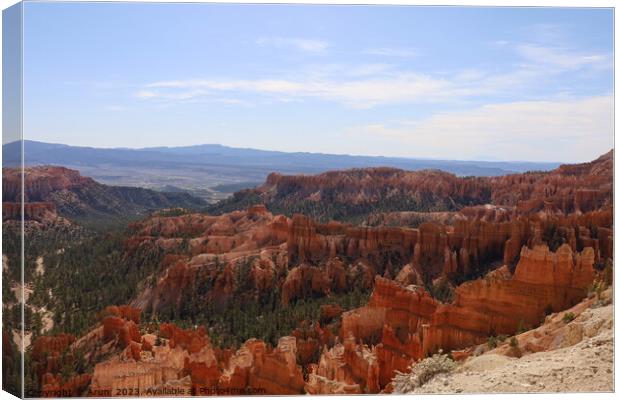 Bryce Canyon National Park Canvas Print by Arun 