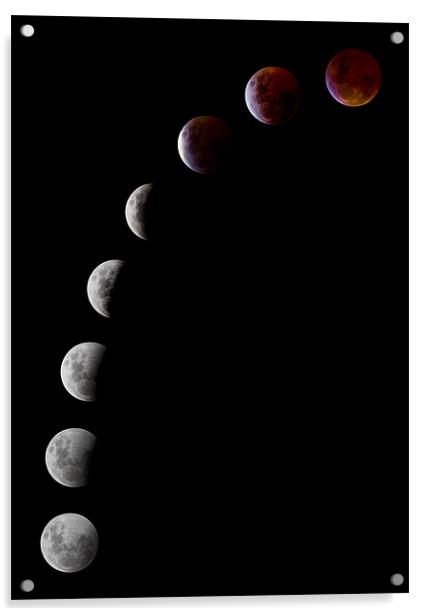 Lunar Eclipse Acrylic by Sharpimage NET