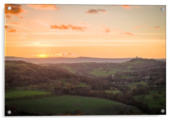 A View to Castle Hill Acrylic by Apollo Aerial Photography