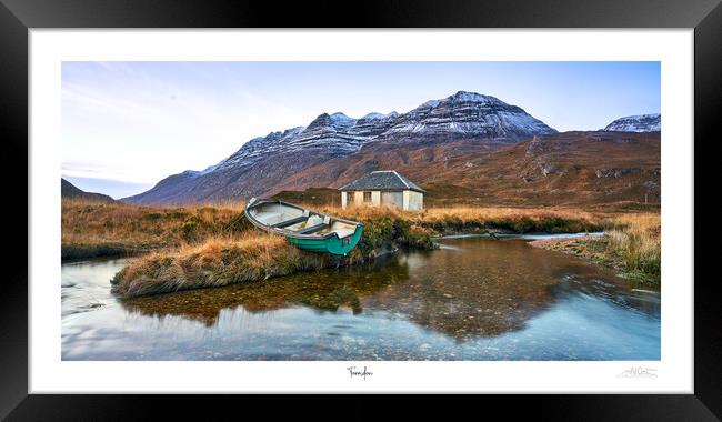 Torridon  a winter scene in the Scottish Highlands  Framed Print by JC studios LRPS ARPS