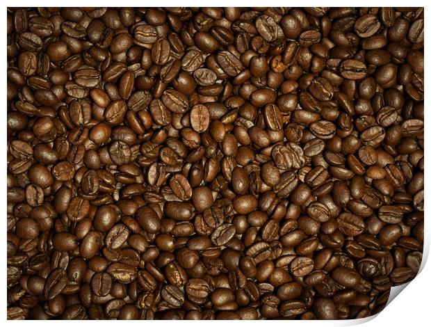Coffee Beans Print by Martyn Large
