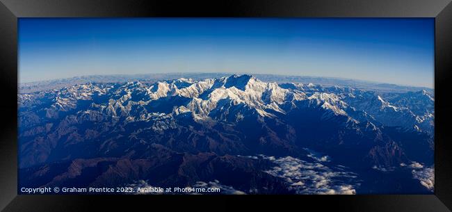 Mount Everest Framed Print by Graham Prentice