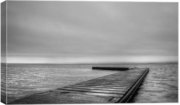 West Kirby Marine Lake Canvas Print by Celtic Origins