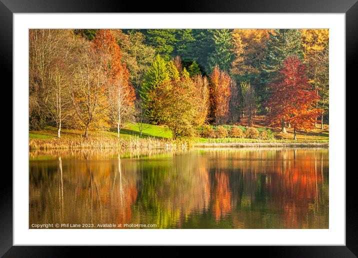 Keepers Pool Reflections Framed Mounted Print by Phil Lane
