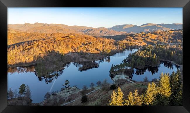 Tarns Hows Lake District Framed Print by Steve Smith