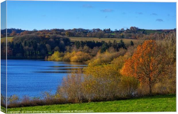 Autumn Ogston Shore. Canvas Print by 28sw photography