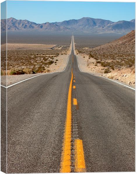 Turn right at the end of the road Canvas Print by Sharpimage NET