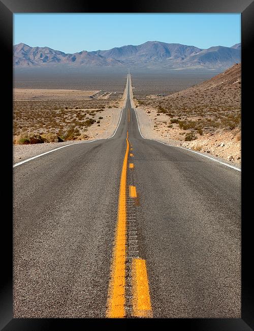 Turn right at the end of the road Framed Print by Sharpimage NET