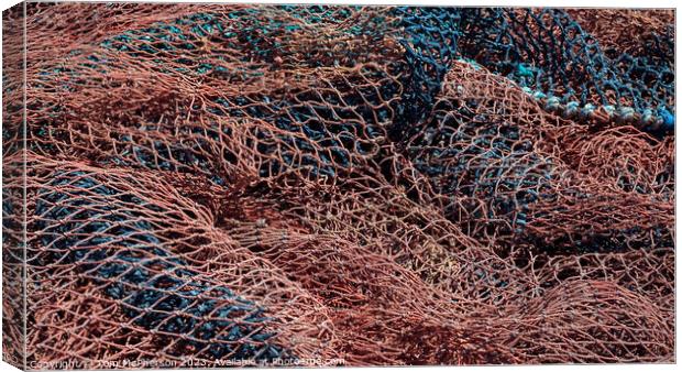 Fishing Nets Canvas Print by Tom McPherson