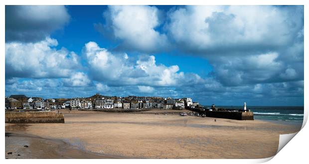 st.ives cornwall Print by Kevin Britland