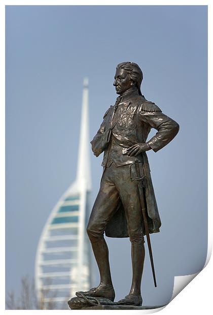 Nelson and the Tower Print by Sharpimage NET