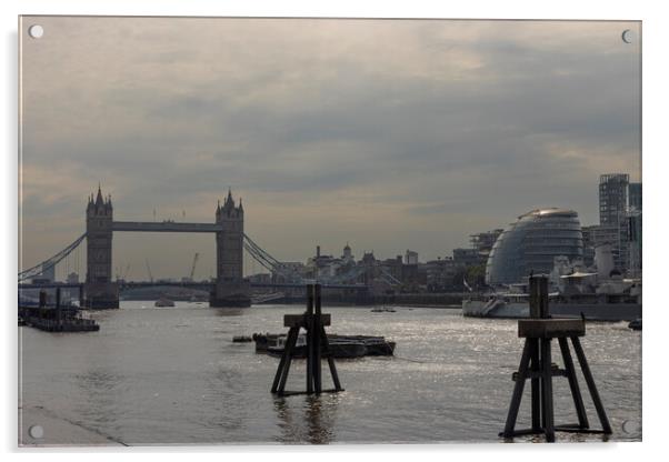 Iconic London Acrylic by Glen Allen