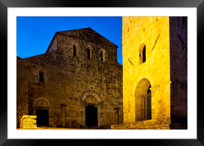 Cathedral of Santa Maria Framed Mounted Print by Fabrizio Troiani