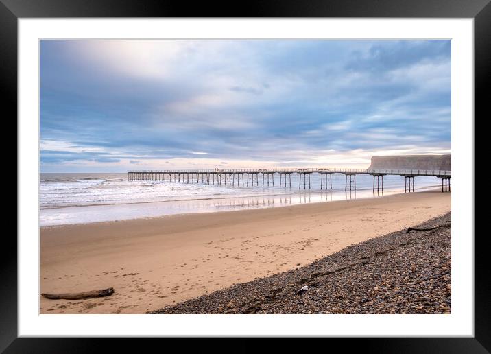 Saltburn By The Sea Framed Mounted Print by Steve Smith