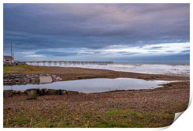 Saltburn By The Sea Print by Steve Smith