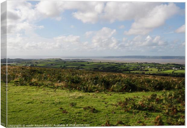Gower landscape Canvas Print by Kevin Round