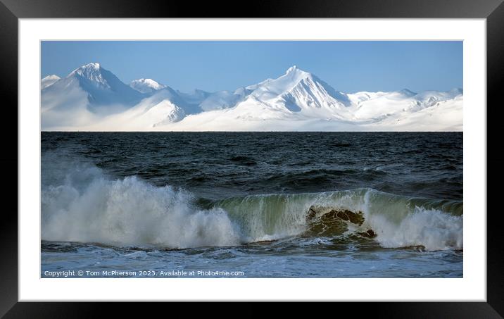 Seascape 322 Framed Mounted Print by Tom McPherson