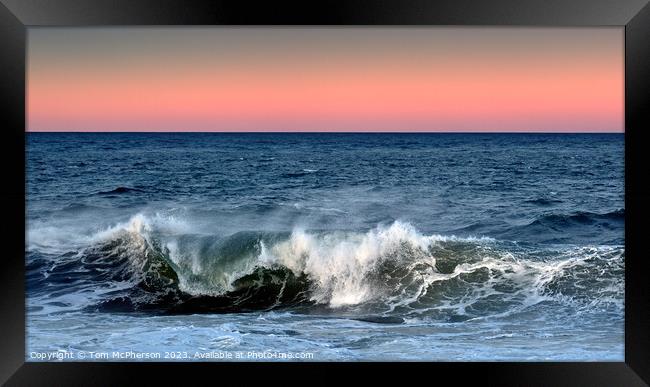 Seascape 323 Framed Print by Tom McPherson