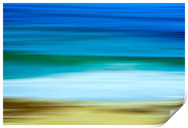 Summer Of Love Abstract Print by Joseph S Giacalone