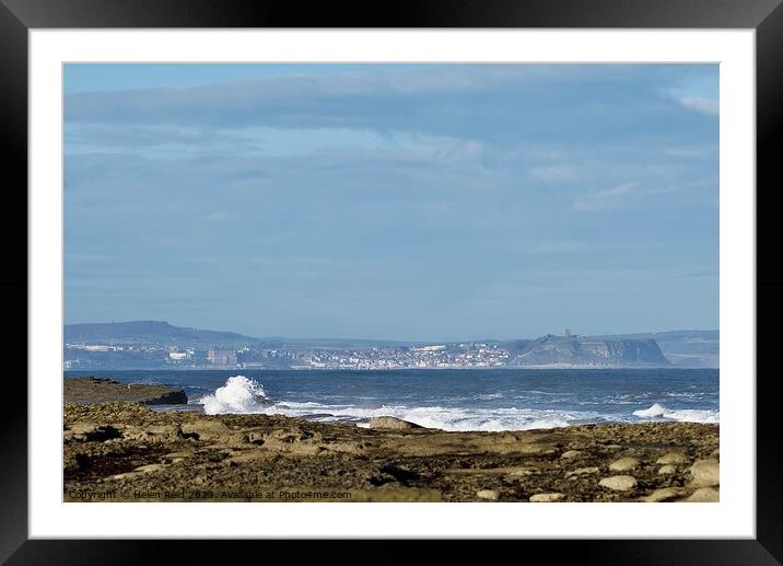 Outdoor views to Scarborough North Yorkshire Framed Mounted Print by Helen Reid