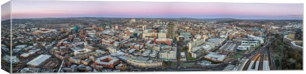 Sheffield Panorama Canvas Print by Apollo Aerial Photography