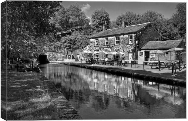 Standedge Canal Tunnel  Canvas Print by Darren Galpin