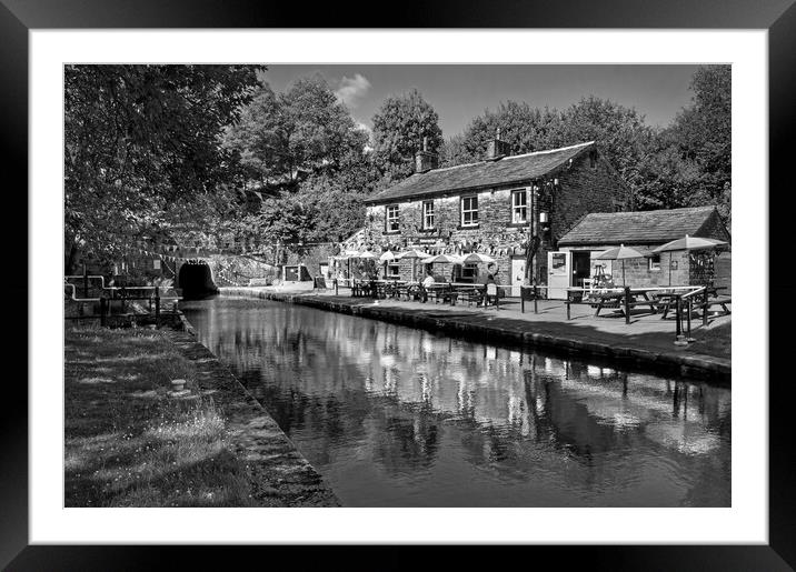 Standedge Canal Tunnel  Framed Mounted Print by Darren Galpin