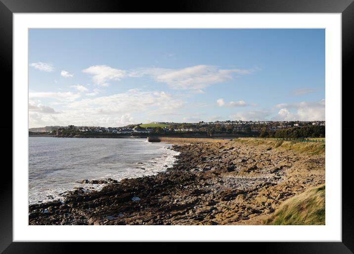 Barry Island Shore Framed Mounted Print by Kevin Round