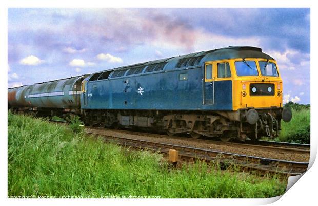 British Rail Class 47 224 Print by Rodney Hutchinson
